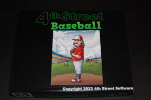 4th Street Baseball Board Game
