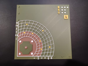 4th Street Baseball Board Game 3D Ballparks of the Past