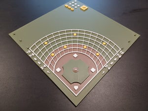 4th Street Baseball Board Game 3D Ballparks of the Past