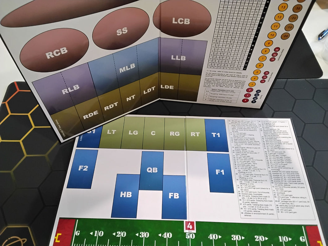 Football Board Game Accessories - (Game Parts, Play Cards, etc.)