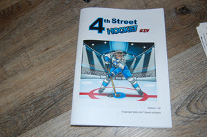 4th Street Hockey ezv 2x6x8 series Board Game