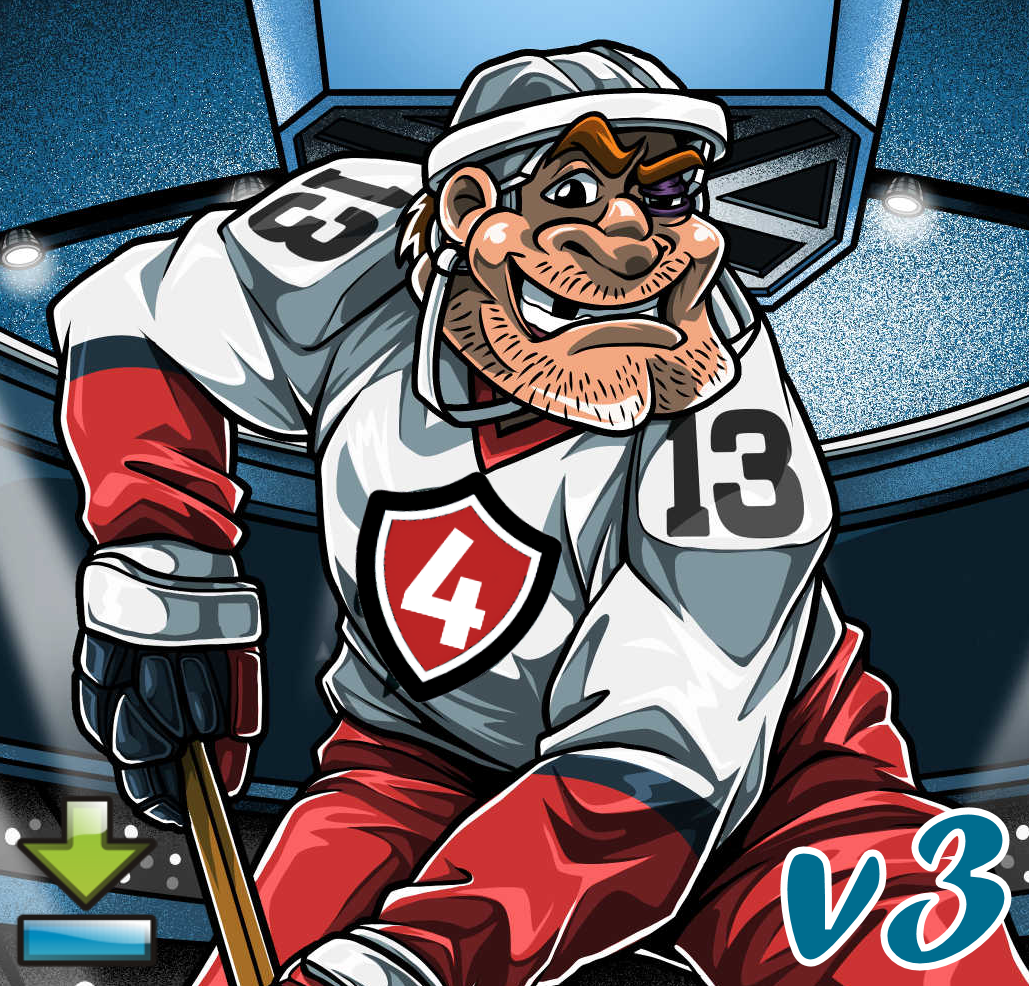 4th Street Hockey v3 Computer Game Season Downloads – 4th Street Software