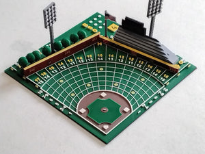 4th Street Baseball Board Game 3D Ballparks of the Past