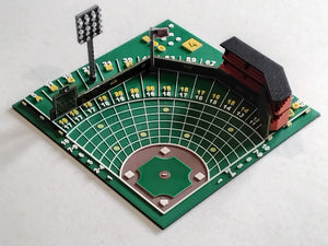 4th Street Baseball Board Game 3D Ballparks of the Past
