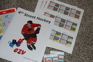 4th Street Hockey ezv Board Game